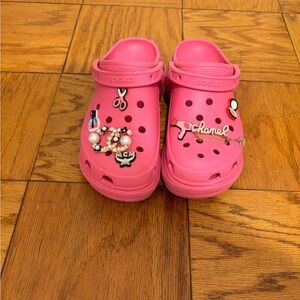 💕 platform crocs